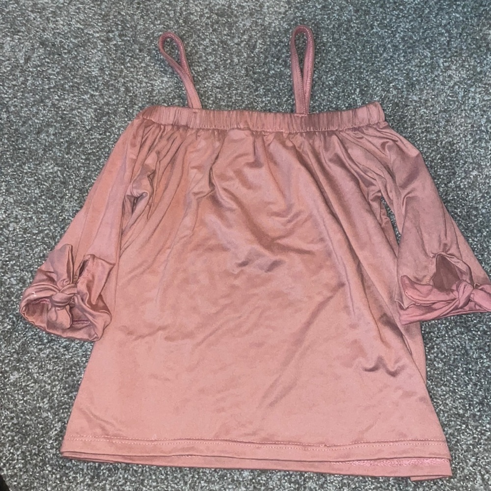 Pink short long sleeve✨